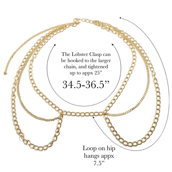 Sexy Belly Waist Chain Harness - Picture 16 of 16